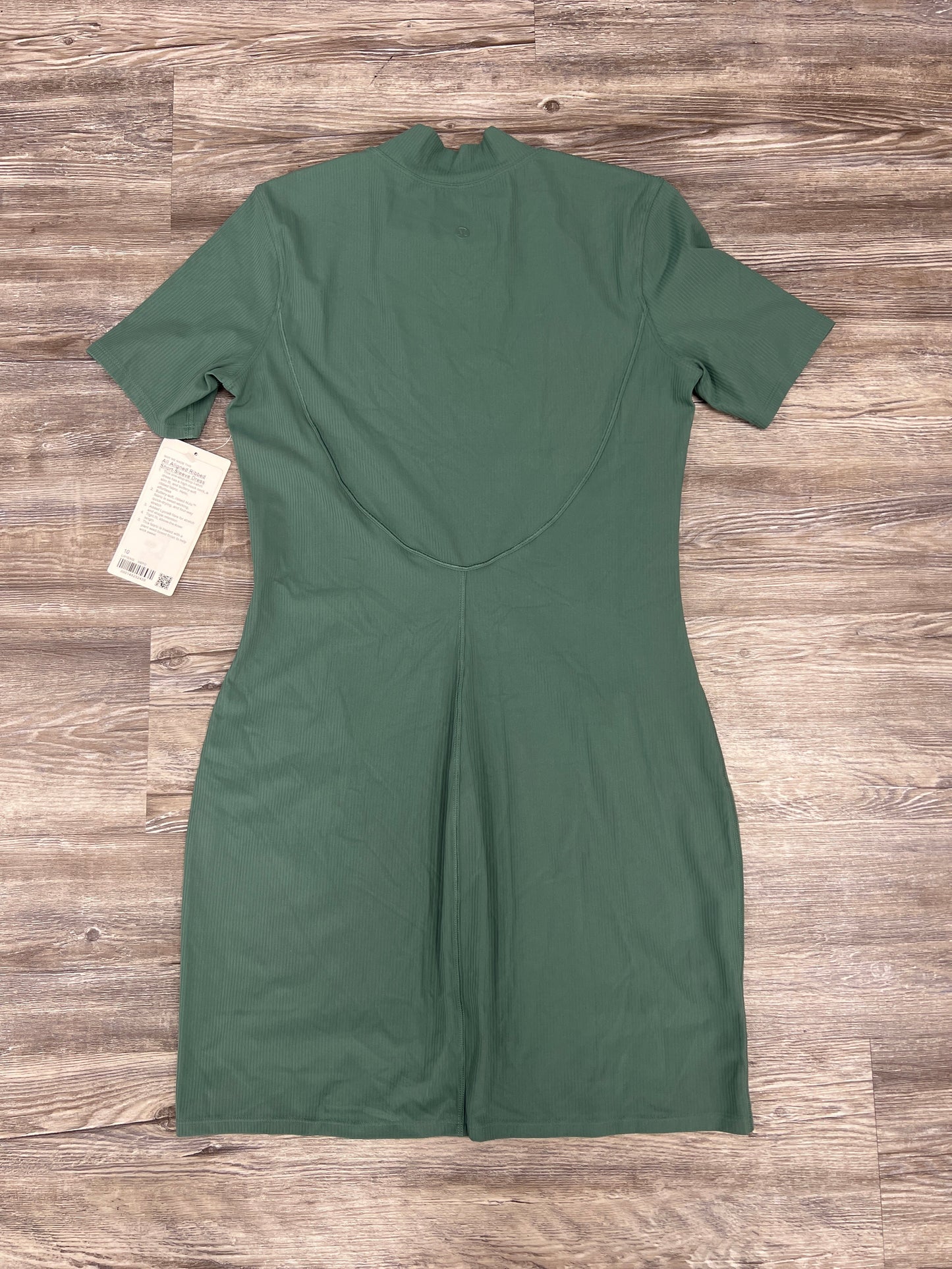 Athletic Dress By Lululemon In Green, Size: 10