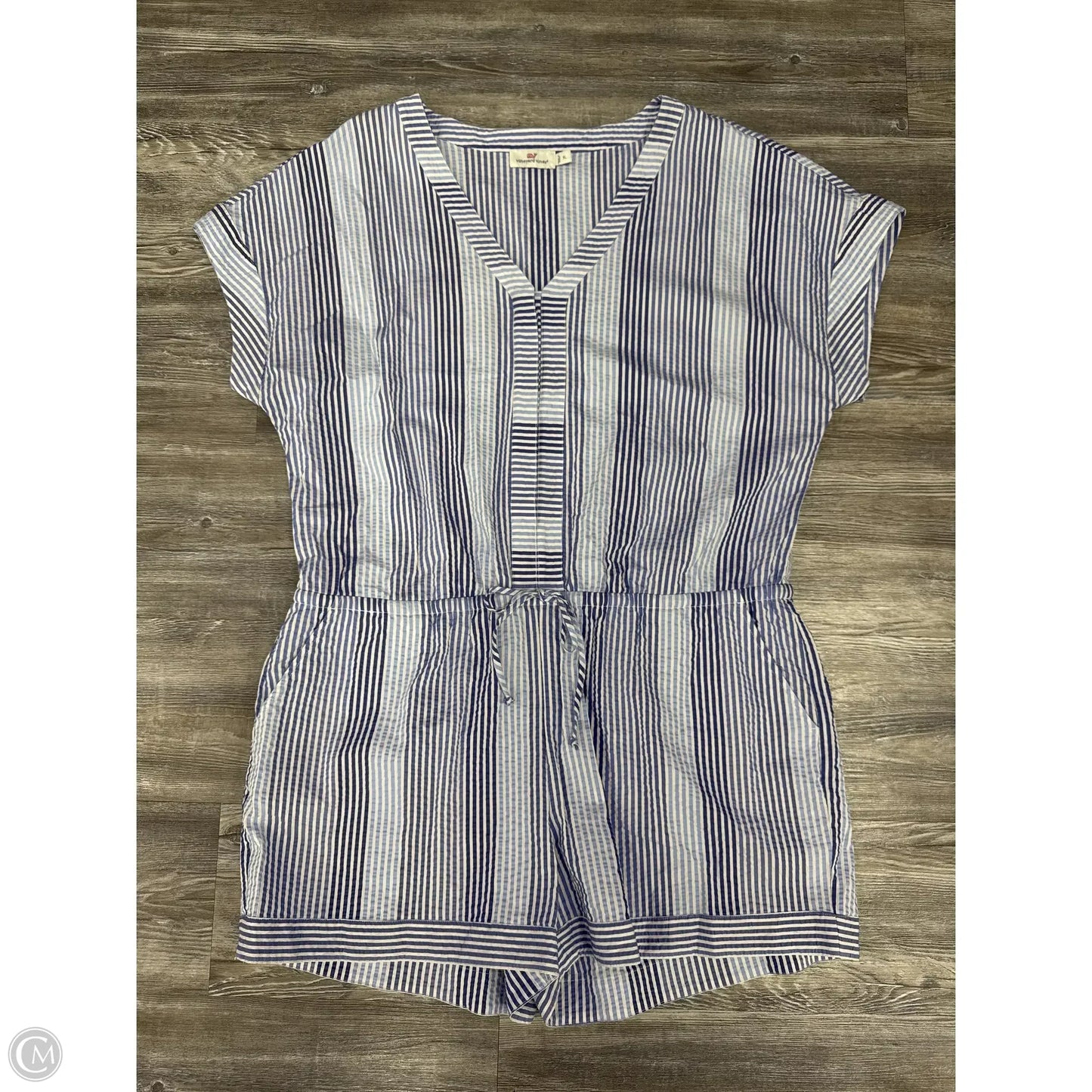 Romper By Vineyard Vines In Striped Pattern, Size: Xl