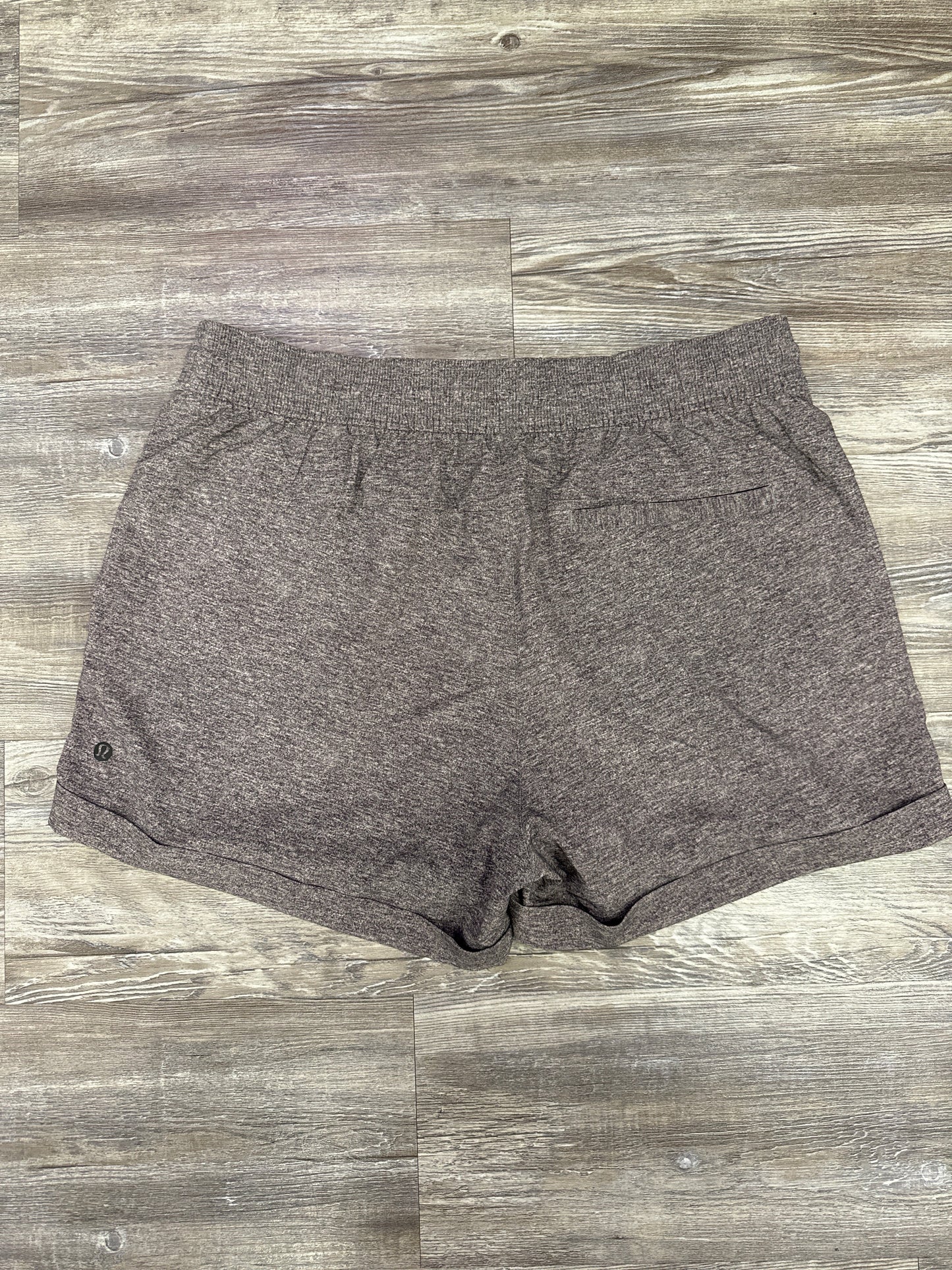 Athletic Shorts By Lululemon In Grey, Size: 12