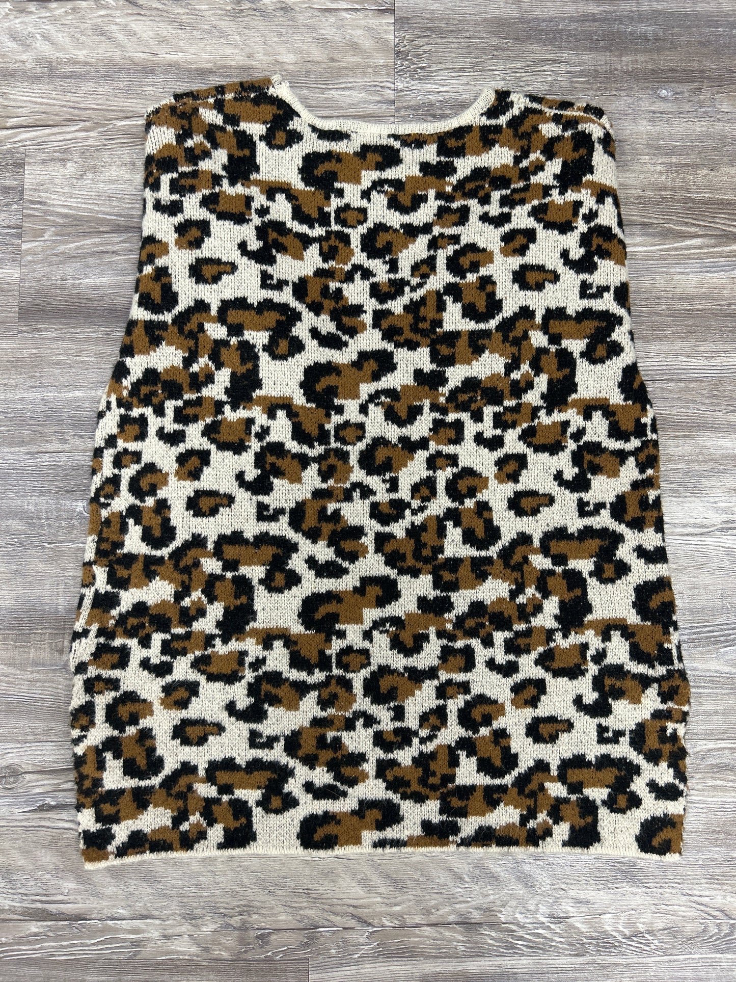 Sweater By Philosophy In Animal Print, Size: Xs