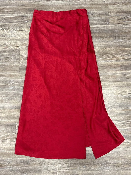 Skirt Maxi By Altard State In Red, Size: Xl