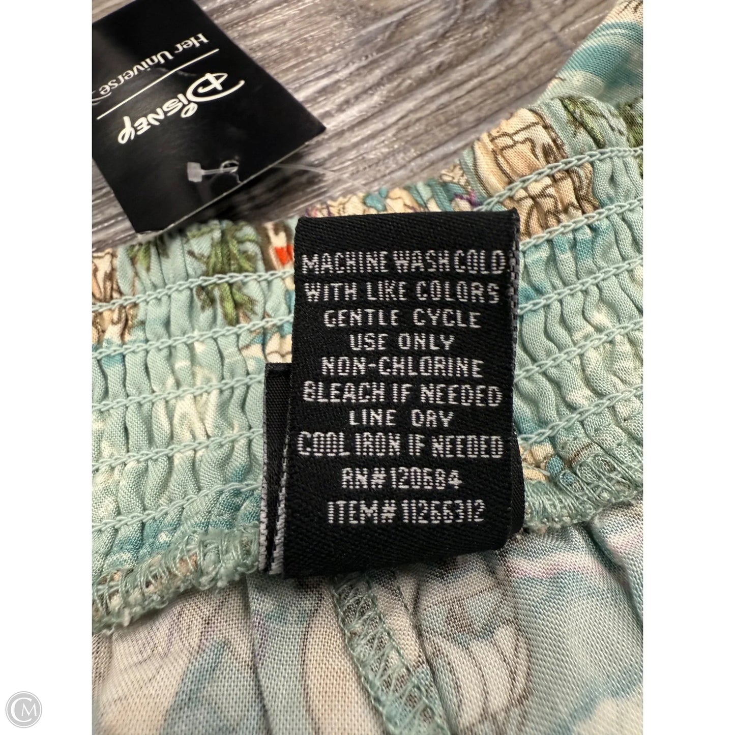 Shorts By Disney In Aqua, Size: 0