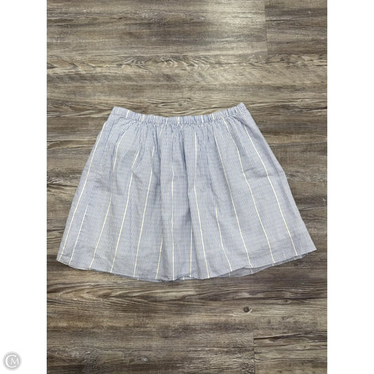 Skirt Mini & Short By J. Crew In Striped Pattern, Size: 4