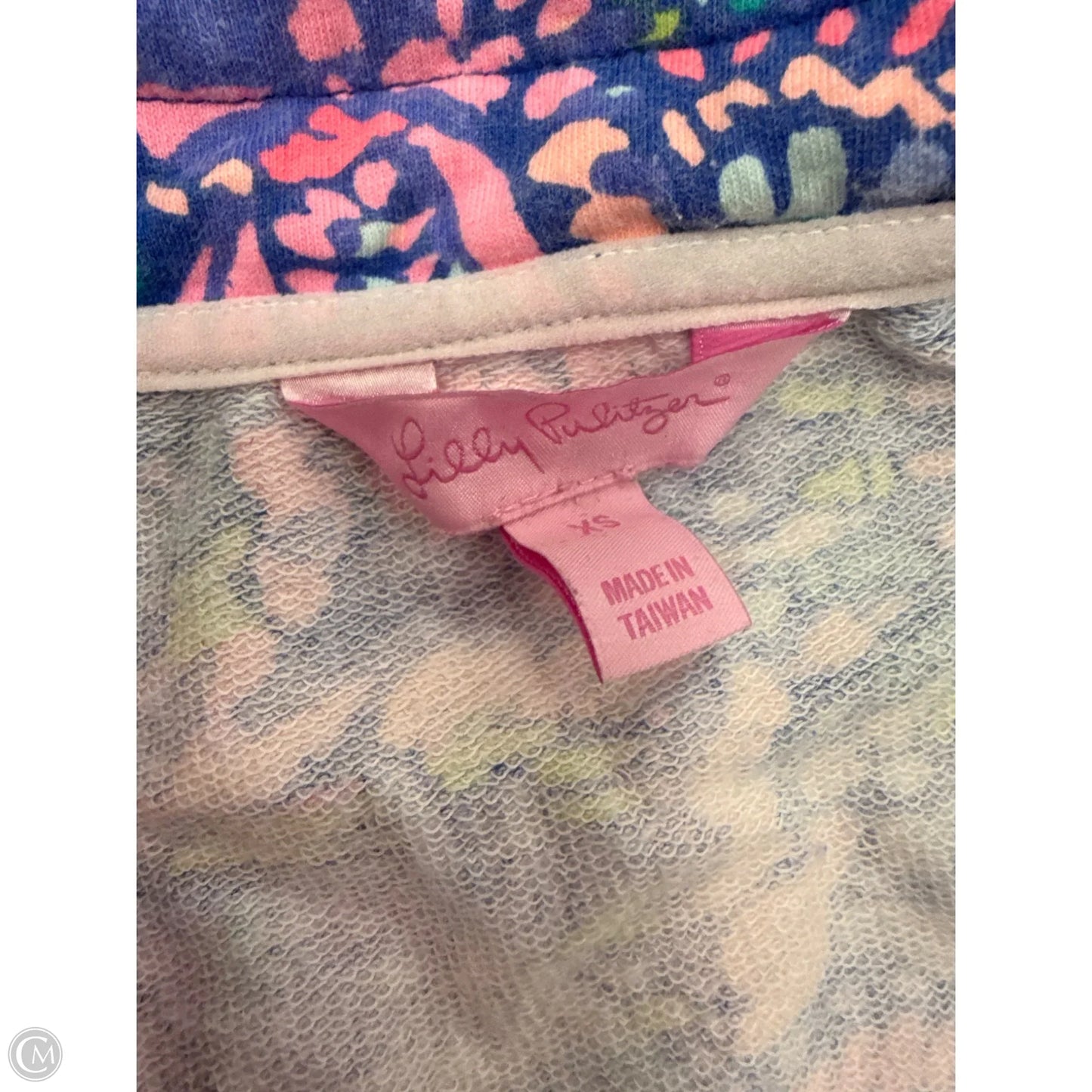 Sweatshirt Collar By Lilly Pulitzer In Purple, Size: Xs