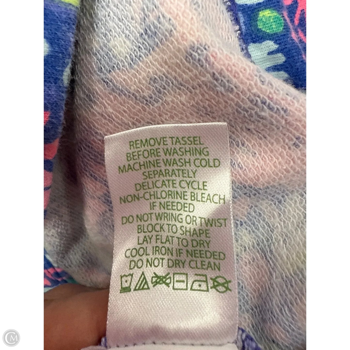 Sweatshirt Collar By Lilly Pulitzer In Purple, Size: Xs