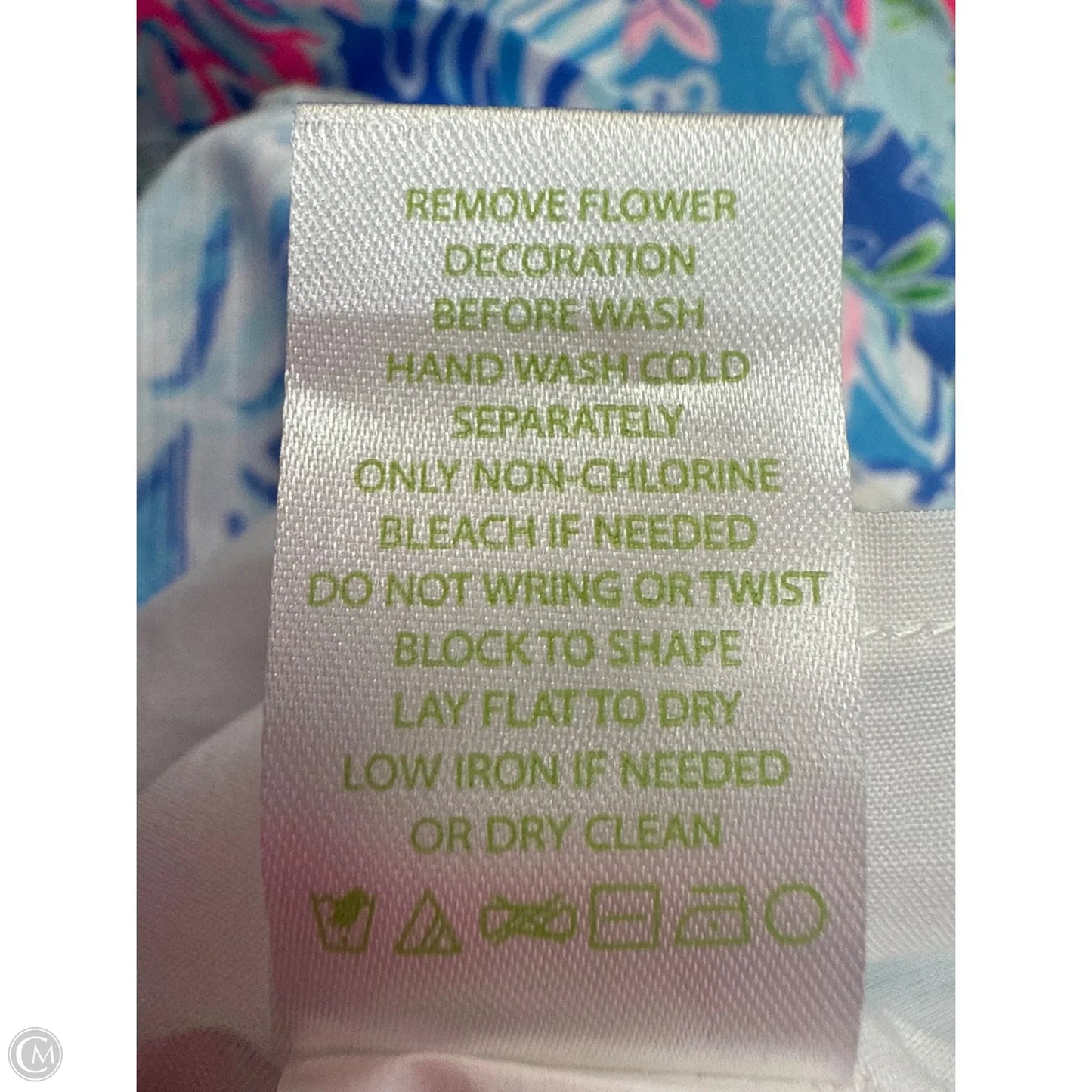 Dress Party Short By Lilly Pulitzer In Blue & Green, Size: 0