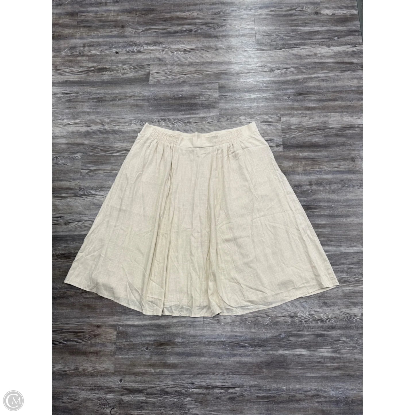 Skirt Maxi By Torrid In Beige, Size: 3x
