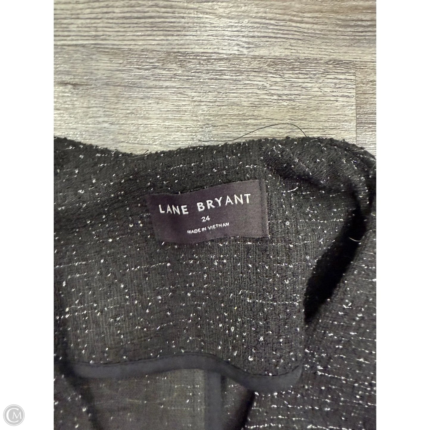 Blazer By Lane Bryant In Black, Size: 3x