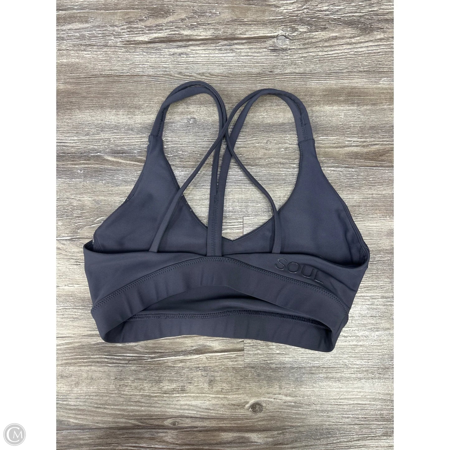 Athletic Bra By SOUL In Blue, Size: S