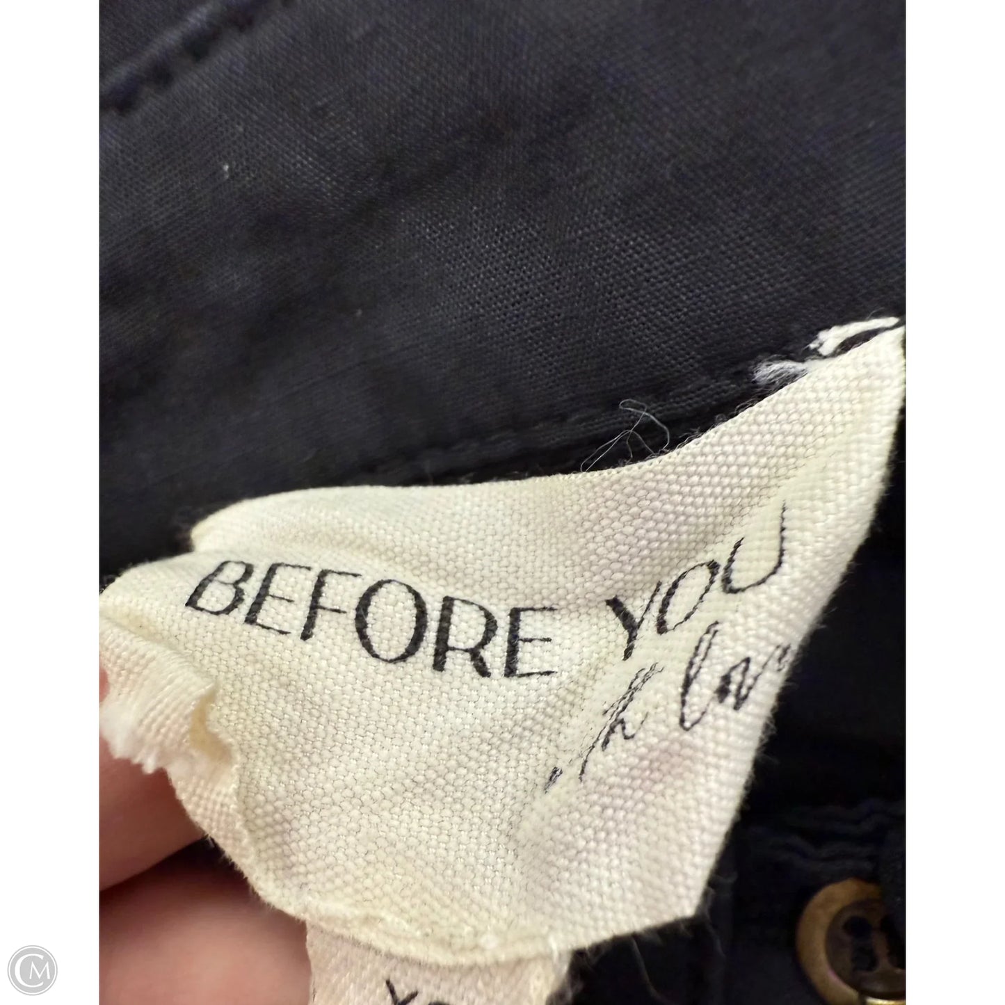 Dress Casual Midi By Before You In Black & White, Size: Xs