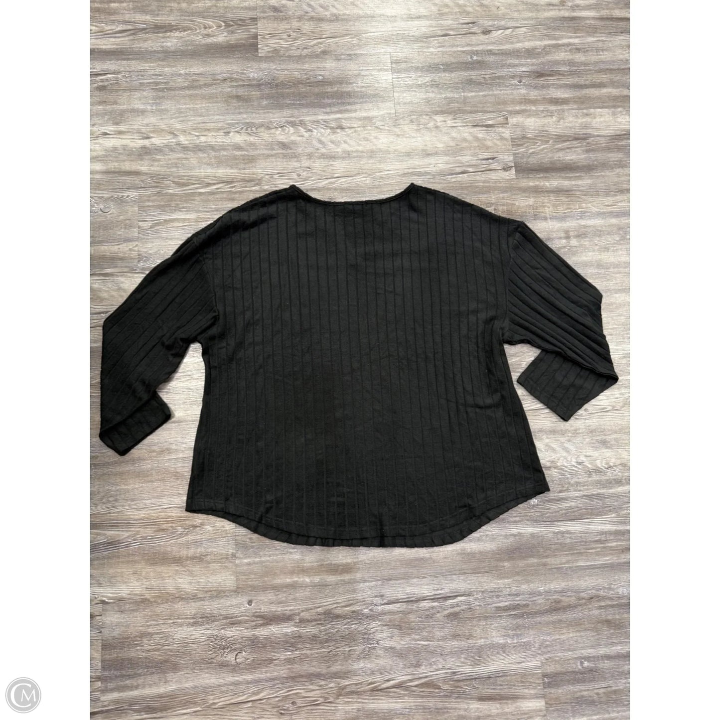 Top Long Sleeve Basic By Basic Bae In Black, Size: 3x