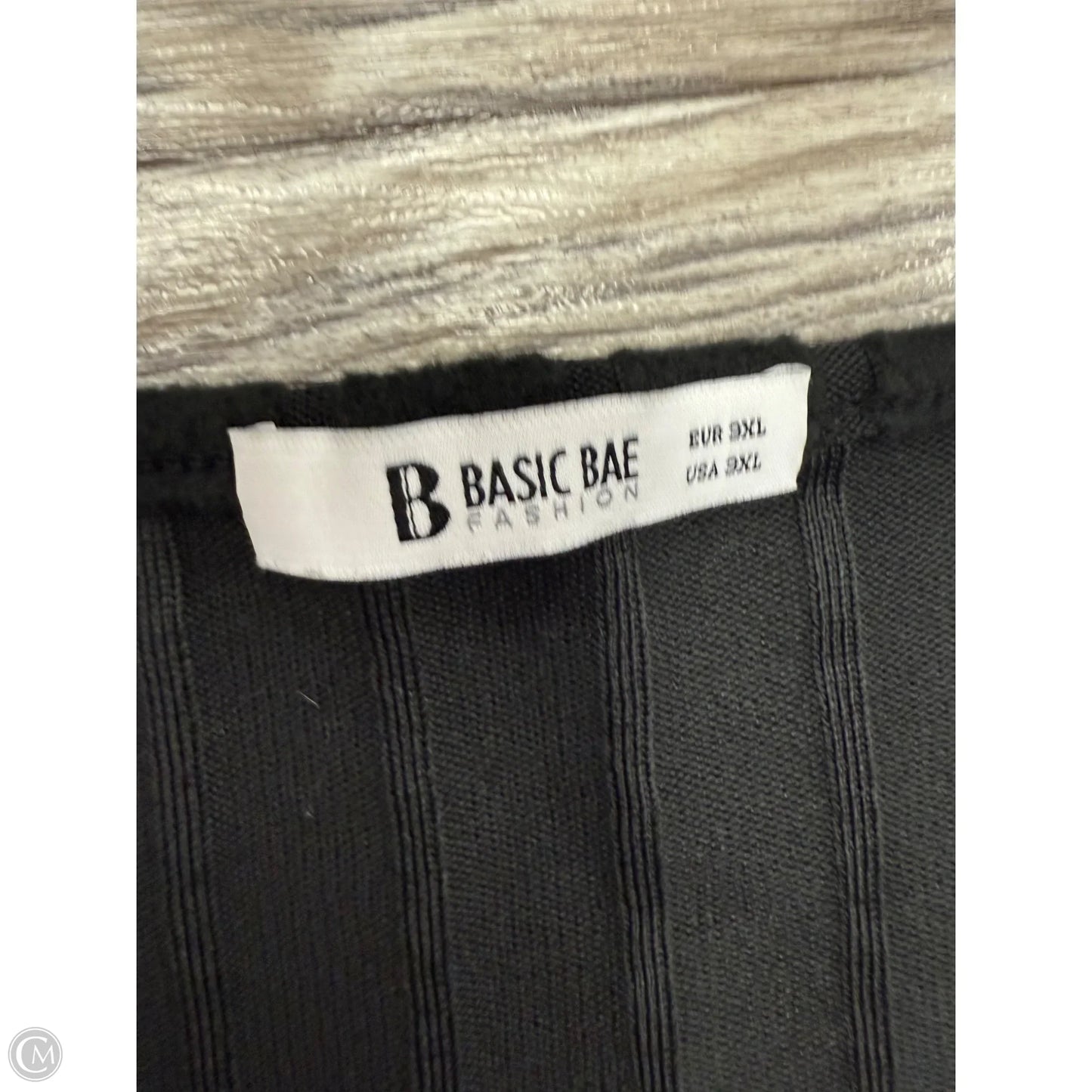 Top Long Sleeve Basic By Basic Bae In Black, Size: 3x