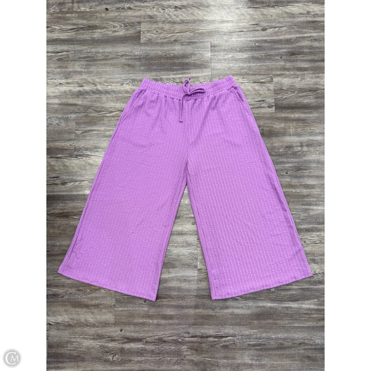 Pants Lounge By Blumin In Purple, Size: 3x