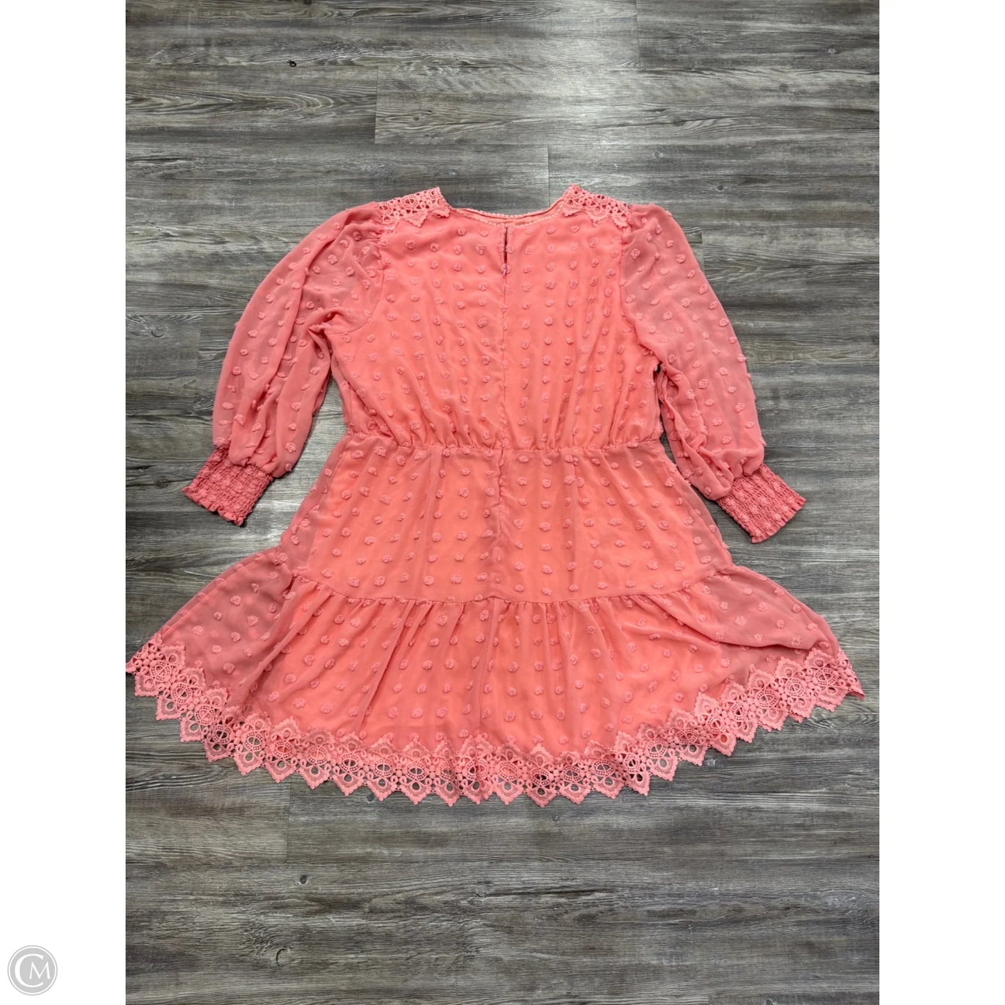 Dress Casual Short By Love X Design In Pink, Size: 4x