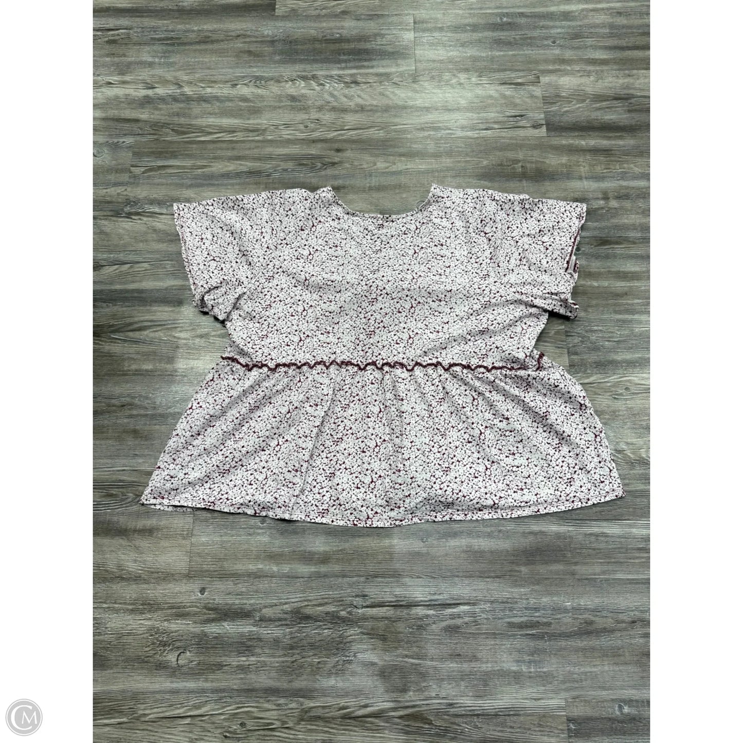 Top Short Sleeve By Torrid In Floral Print, Size: 4x