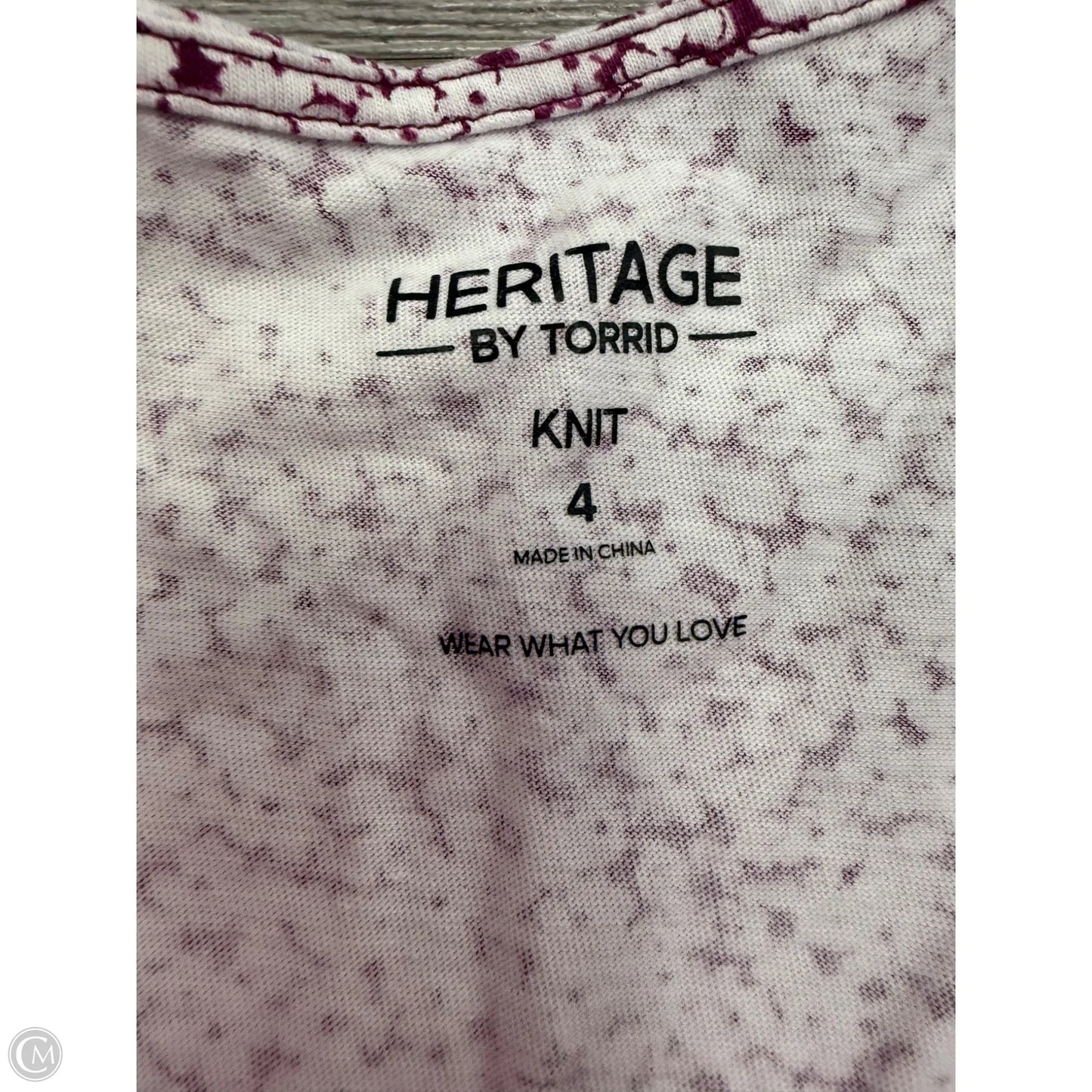 Top Short Sleeve By Torrid In Floral Print, Size: 4x