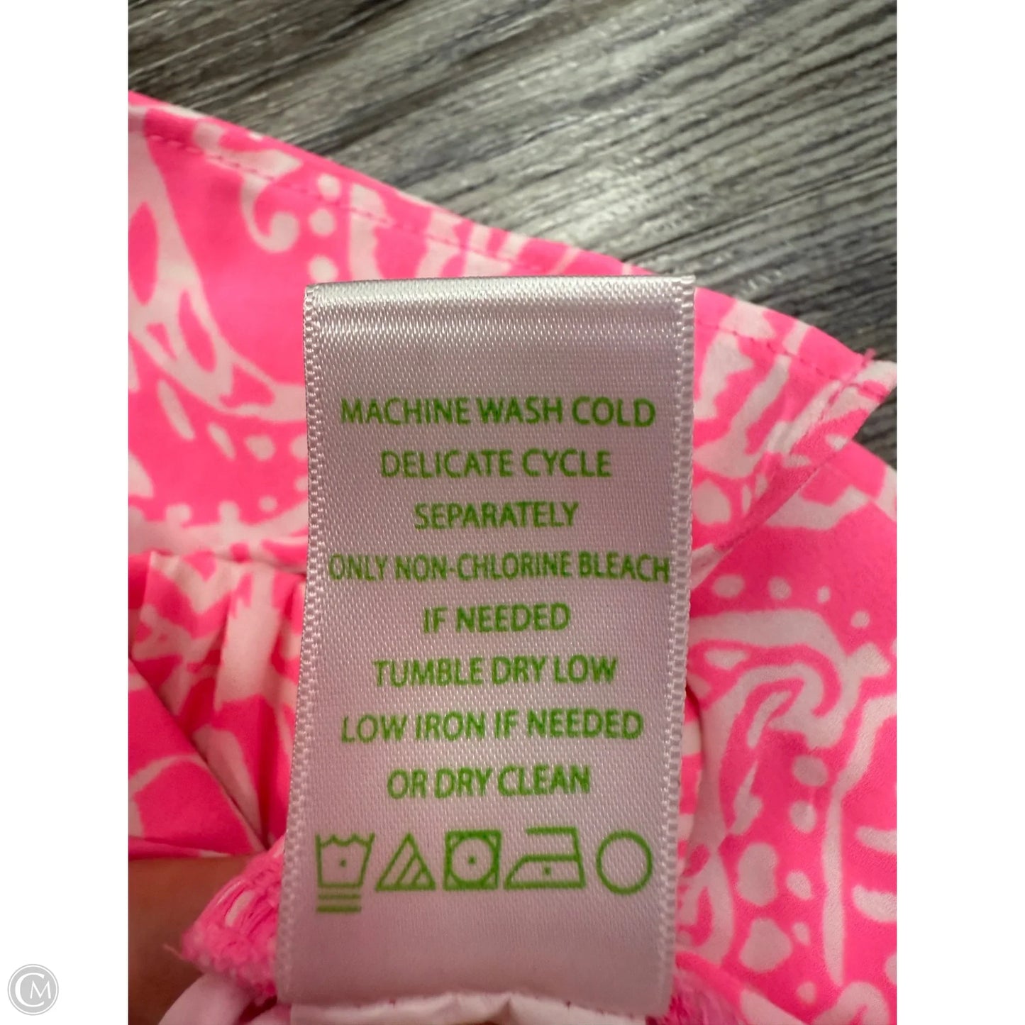 Shorts Designer By Lilly Pulitzer In Pink & White, Size: 6