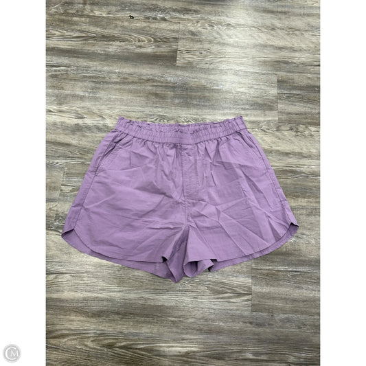 Shorts By Madewell In Purple, Size: M