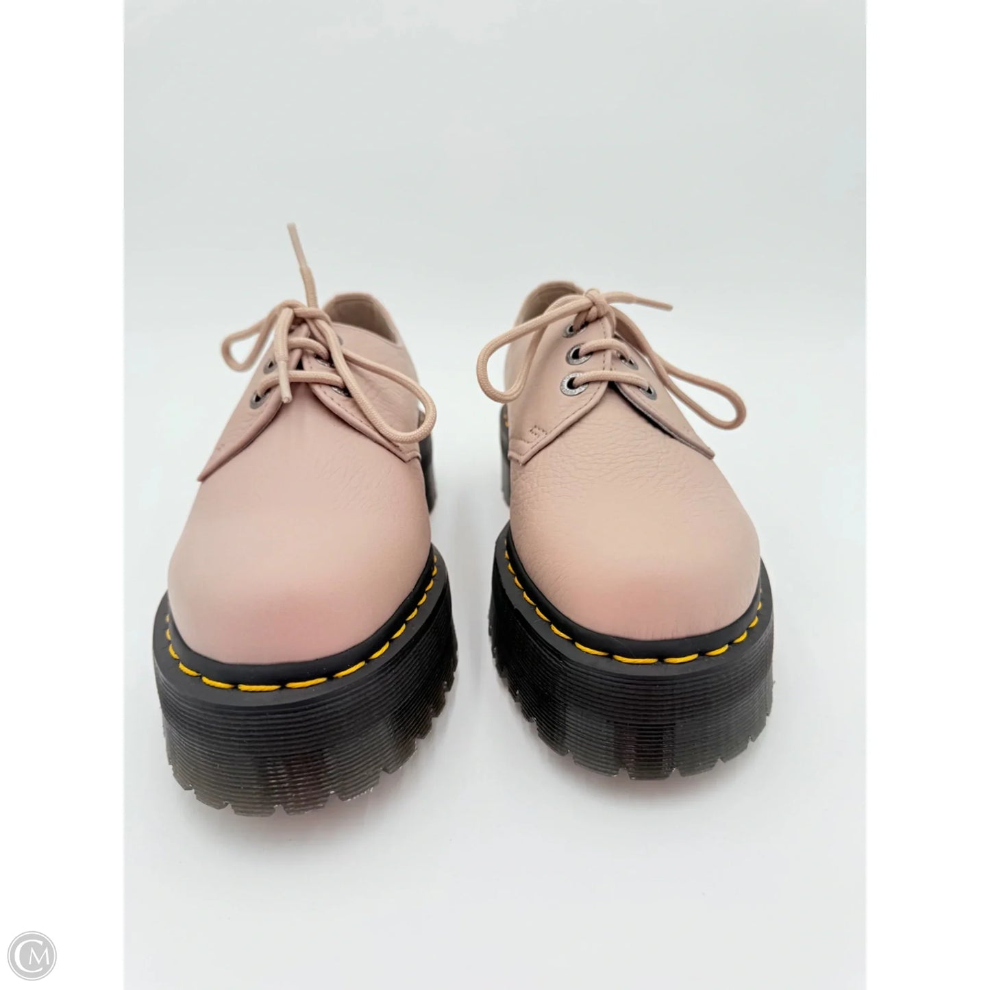 Shoes Heels Platform By Dr Martens In Grey, Size: 10 (Men’s 9)