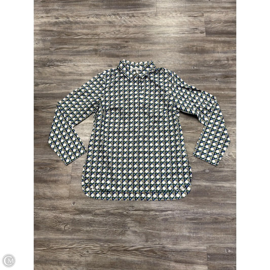 Top Long Sleeve By Hinson Wu In Blue & Green, Size: Xs