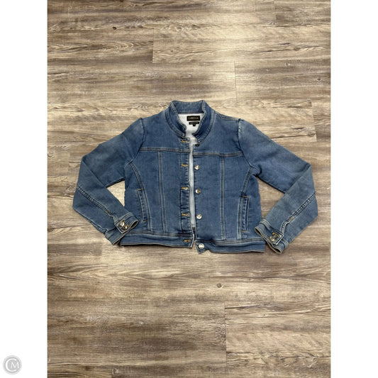 Jacket Denim By Carbon38 In Blue Denim, Size: M