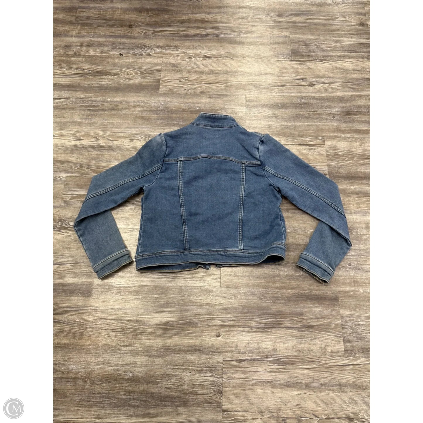 Jacket Denim By Carbon38 In Blue Denim, Size: M