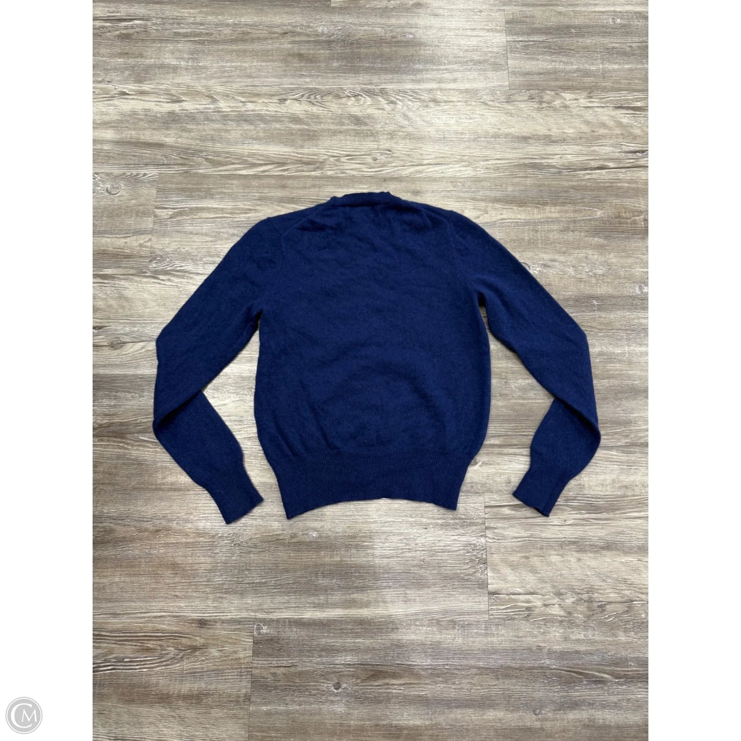 Sweater Cardigan Cashmere By Lord And Taylor In Blue, Size: Sp