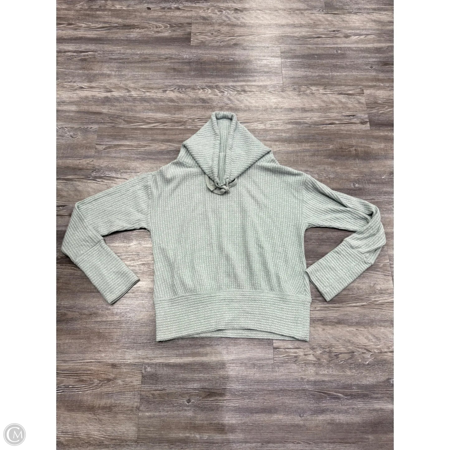 Sweatshirt Collar By Saturday/sunday In Green, Size: S