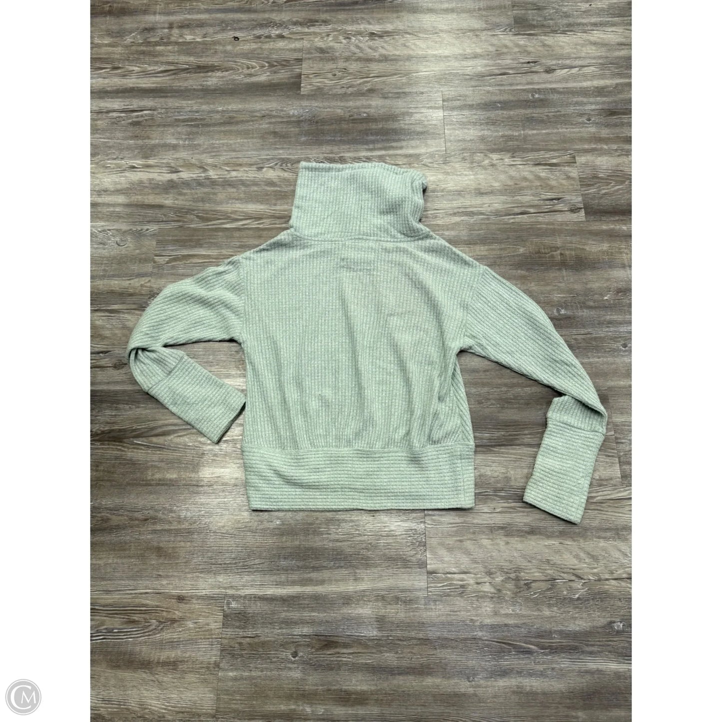 Sweatshirt Collar By Saturday/sunday In Green, Size: S