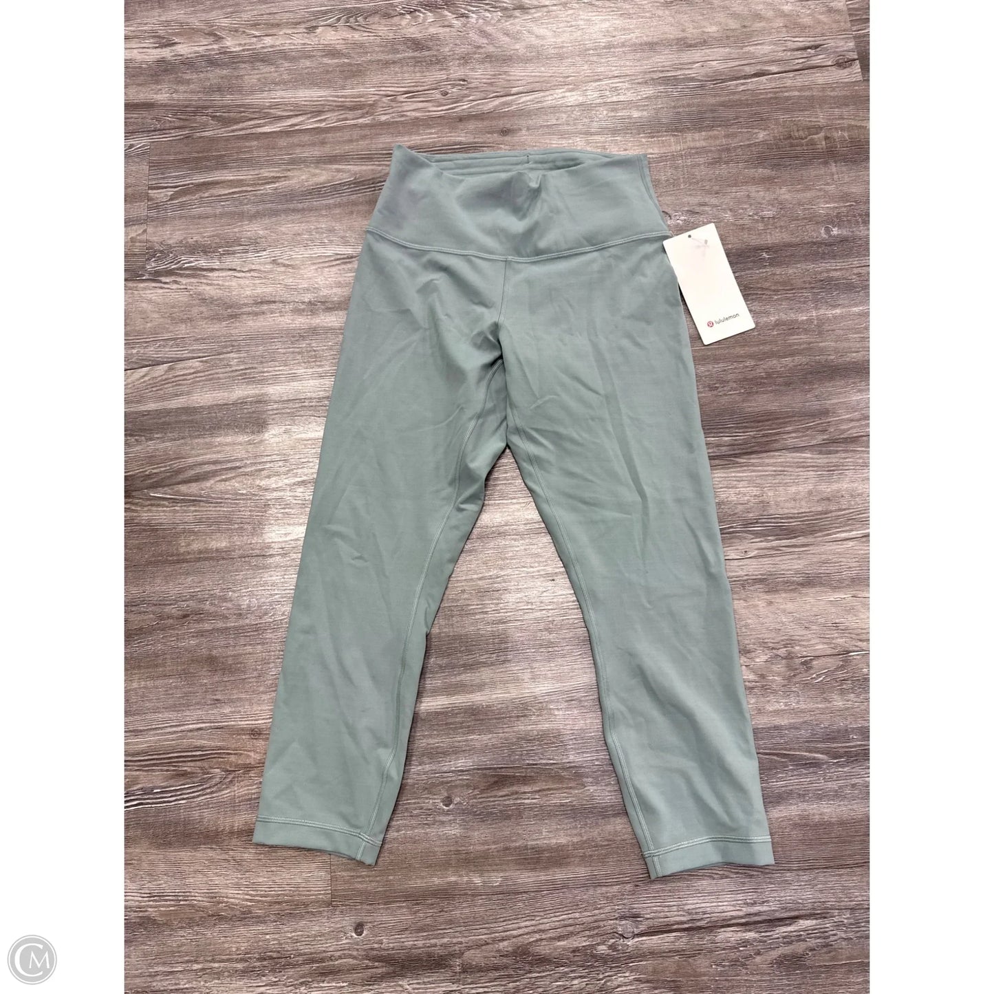 Athletic Leggings Capris By Lululemon In Blue, Size: 10