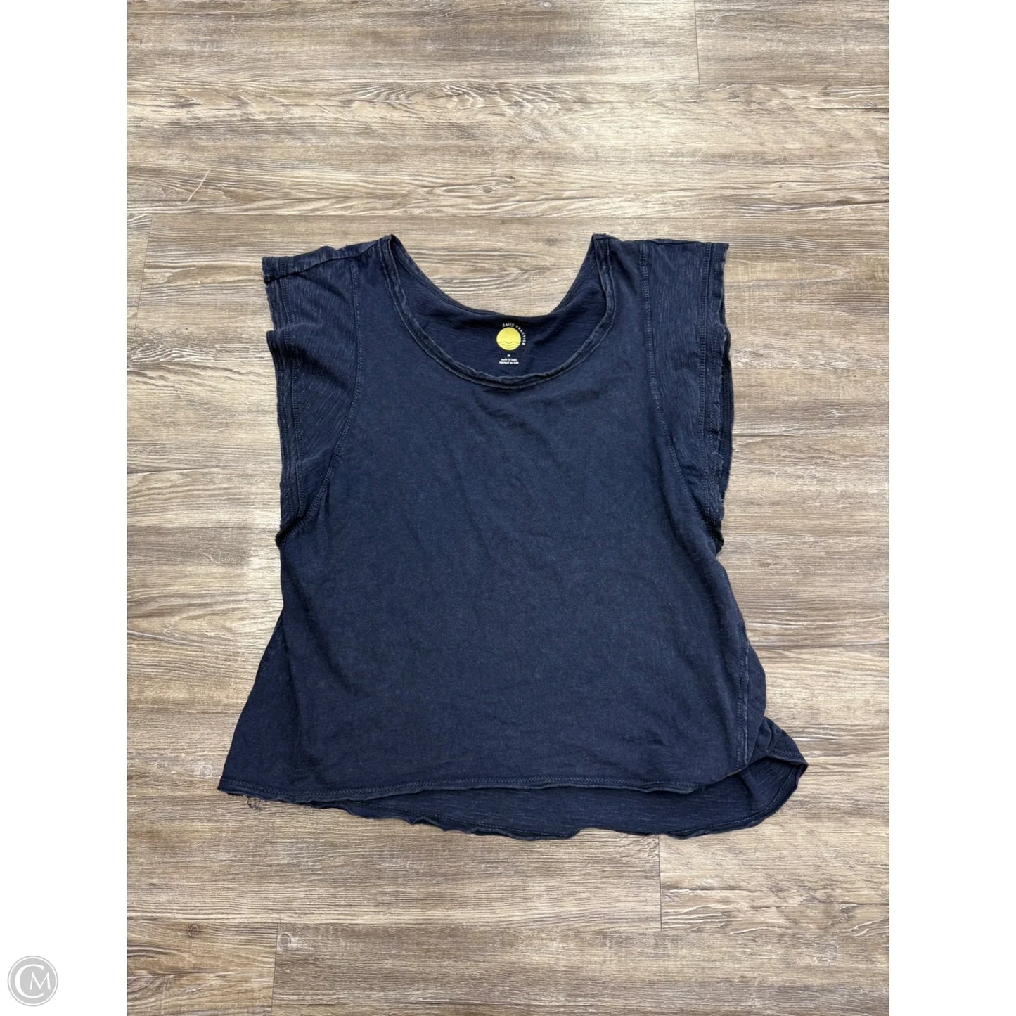 Top Short Sleeve By Daily Practice By Anthropologie In Blue, Size: M