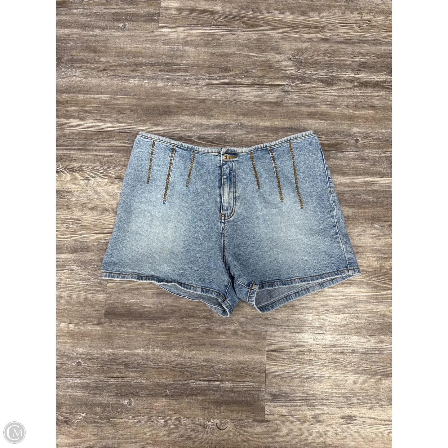 Shorts By La Blues In Blue Denim, Size: 14