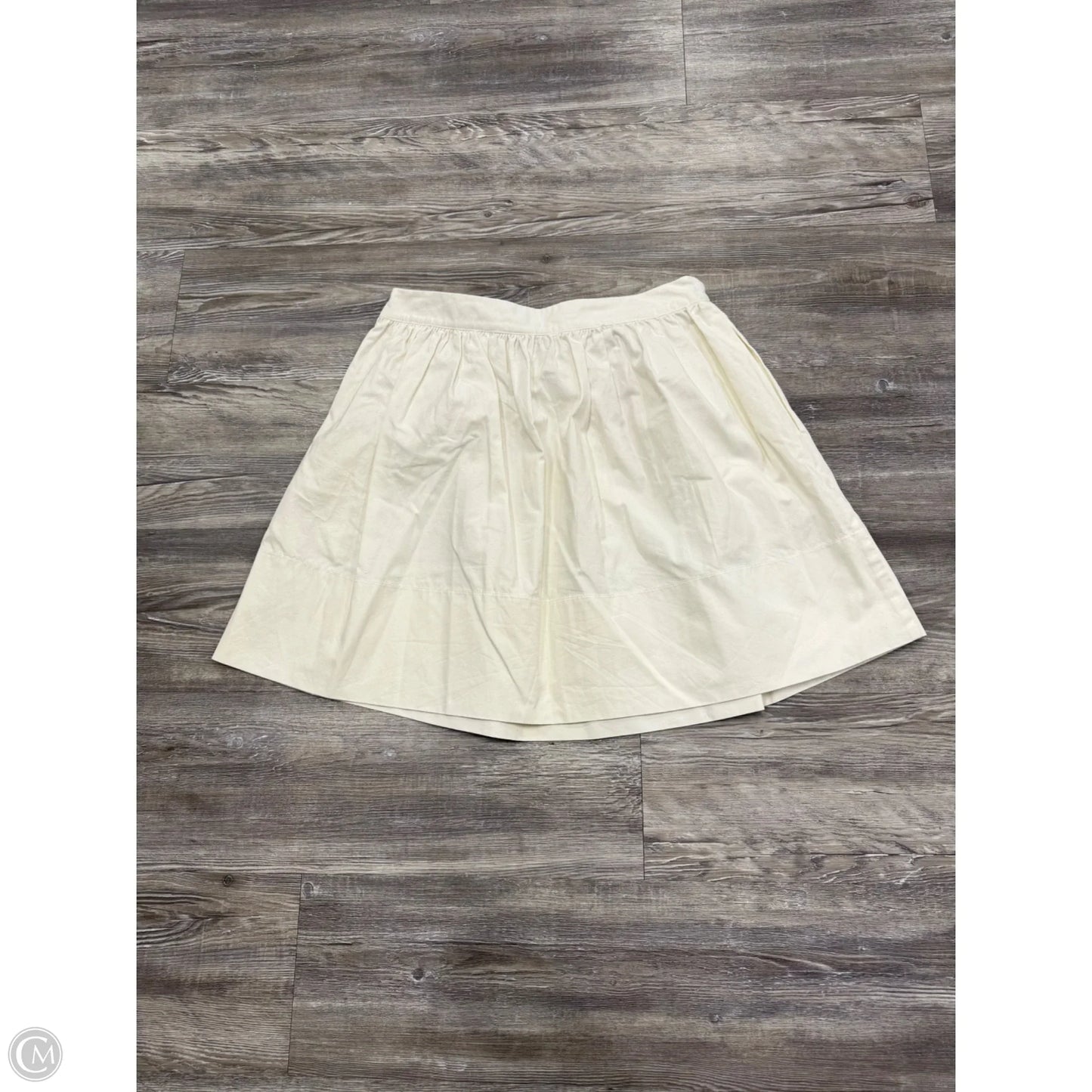 Skirt Designer By Kate Spade In White, Size: 10