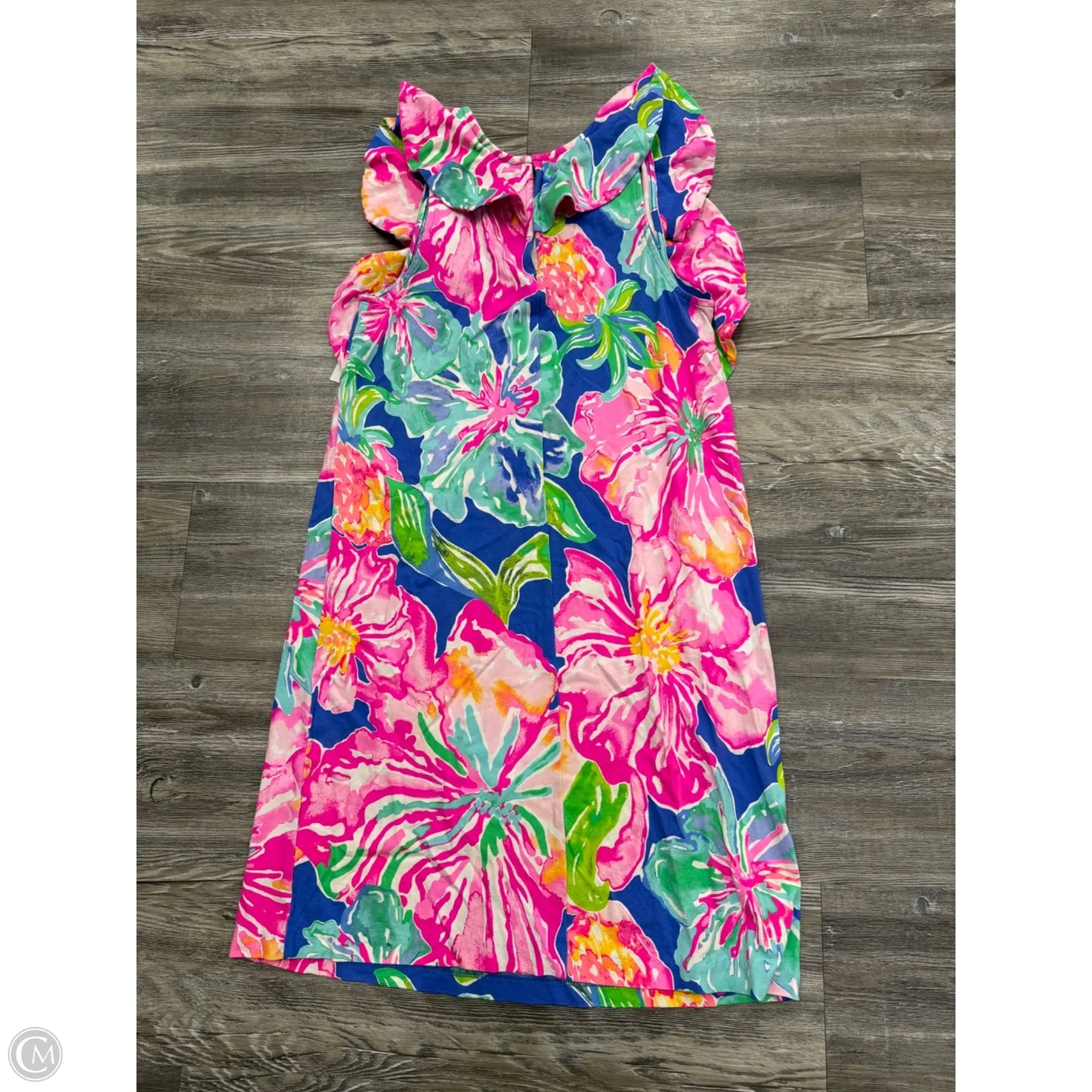 Dress Designer By Lilly Pulitzer In Blue & Pink, Size: S