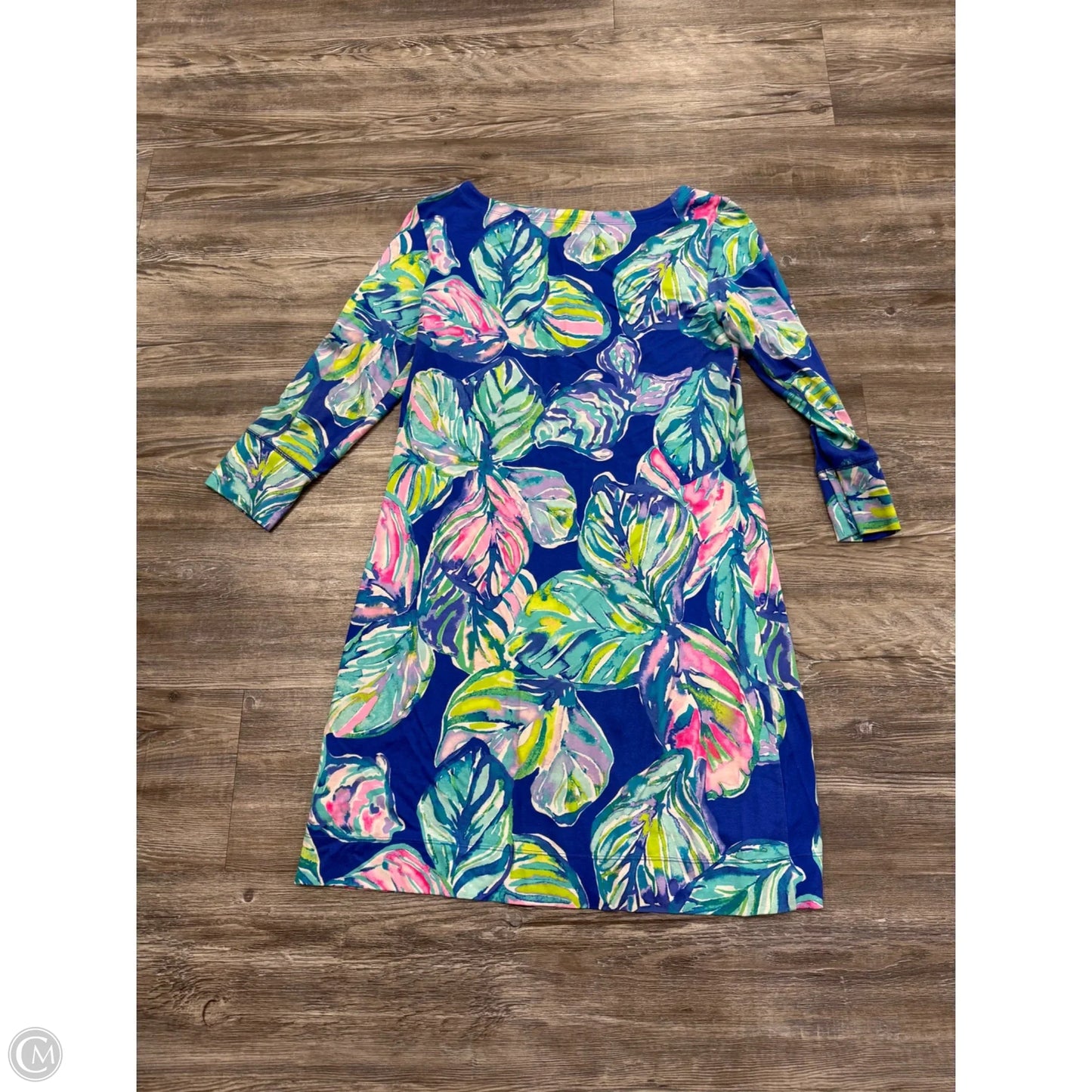 Dress Designer By Lilly Pulitzer In Blue & Green, Size: S