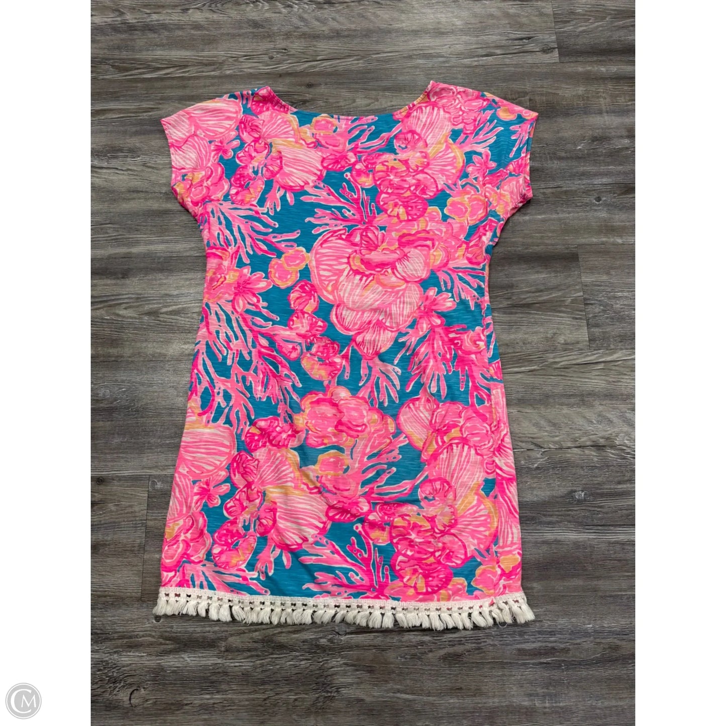 Dress Designer By Lilly Pulitzer In Blue & Pink, Size: S