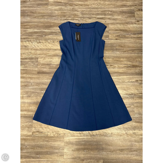 Dress Designer By Lafayette 148 In Blue, Size: M