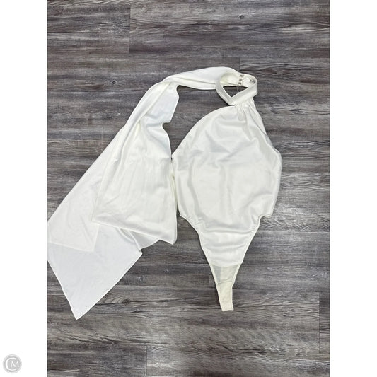 Bodysuit By Cmb In White, Size: Xs