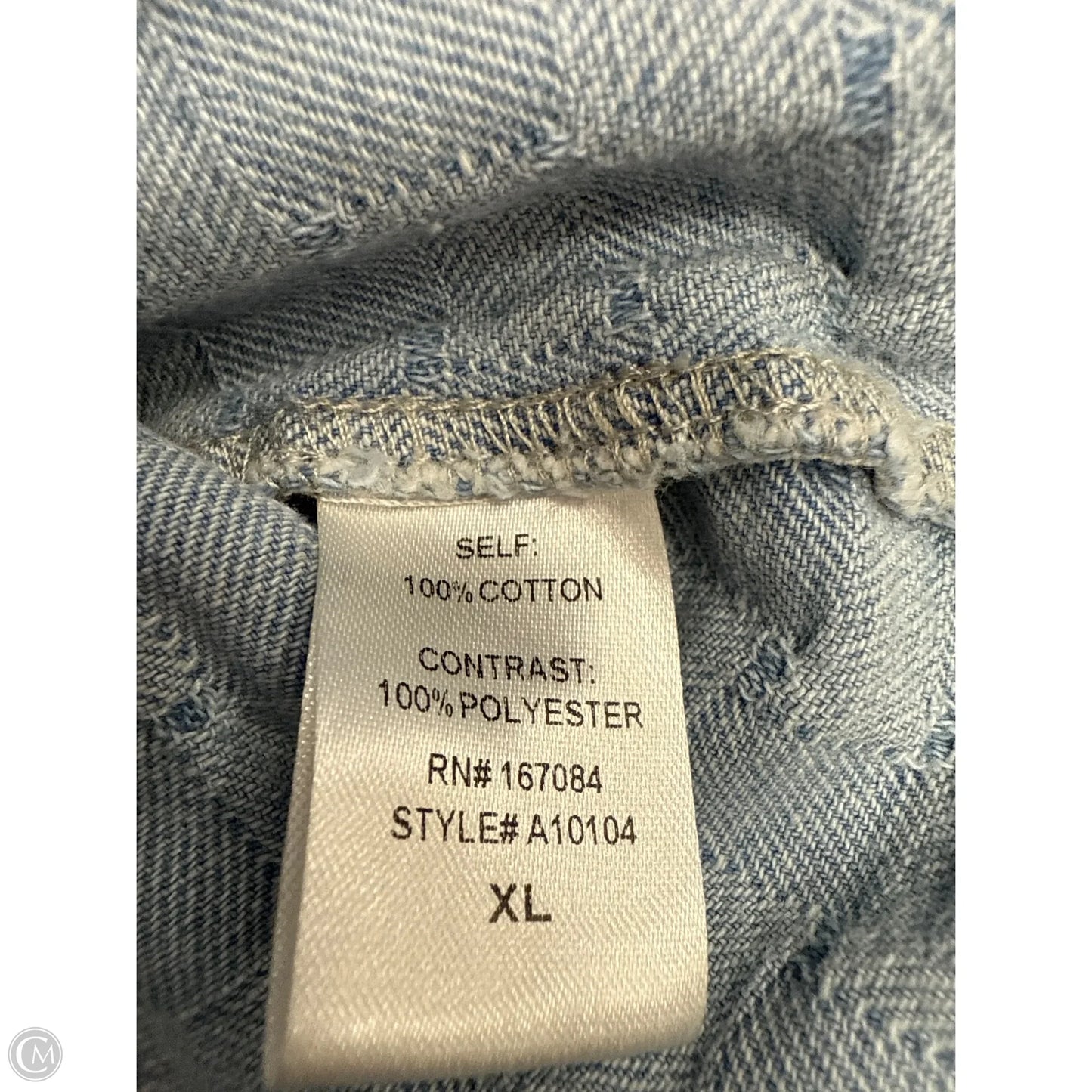 Romper By Tuckernuck In Blue Denim, Size: Xl