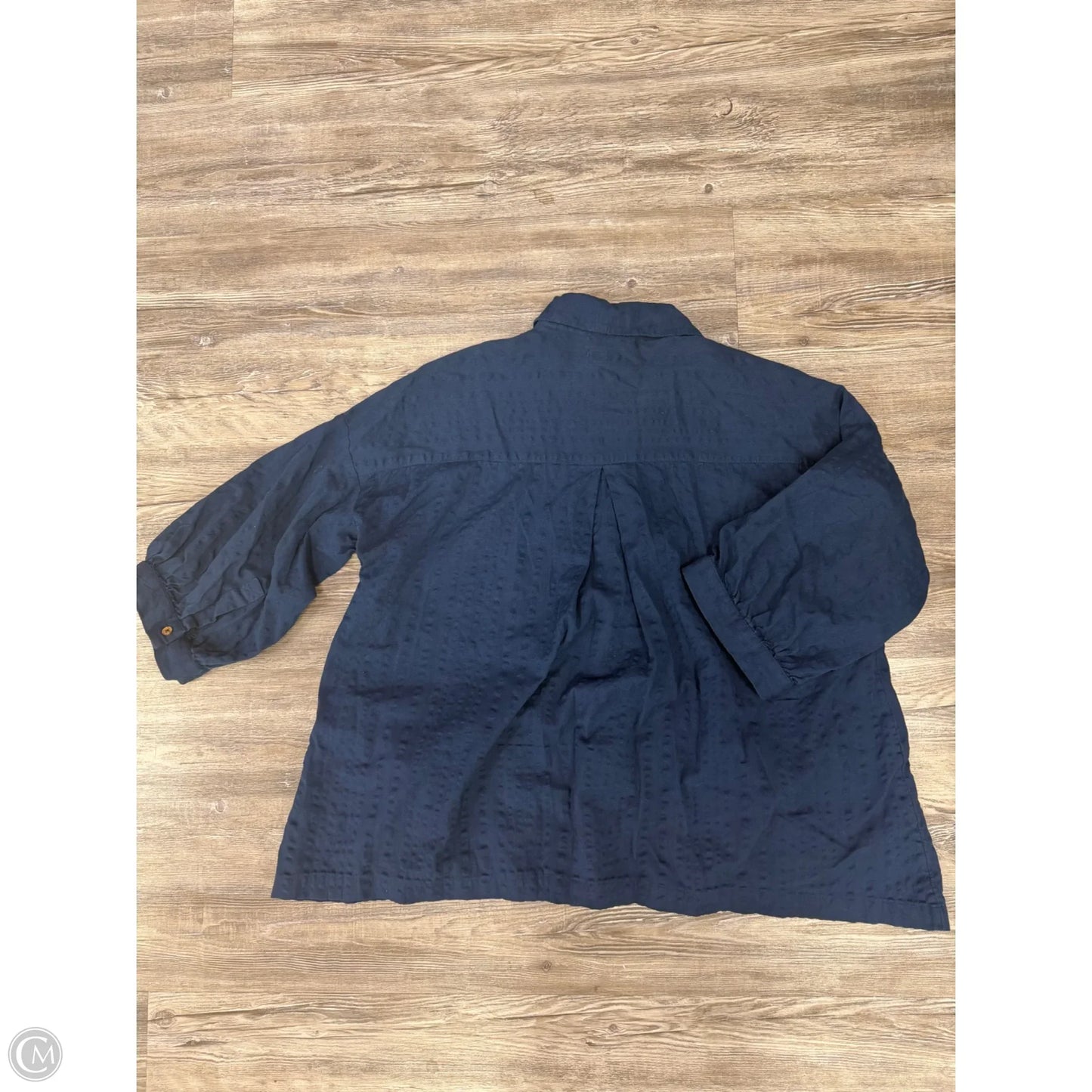 Top Long Sleeve By Free People In Blue, Size: S
