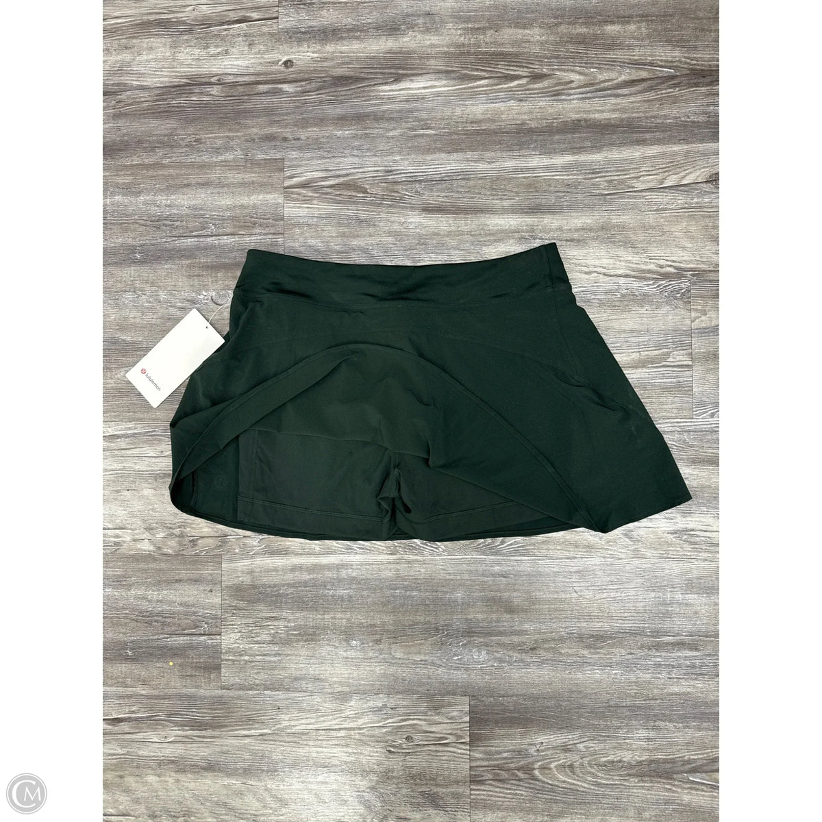 Athletic Skort By Lululemon In Green, Size: 12
