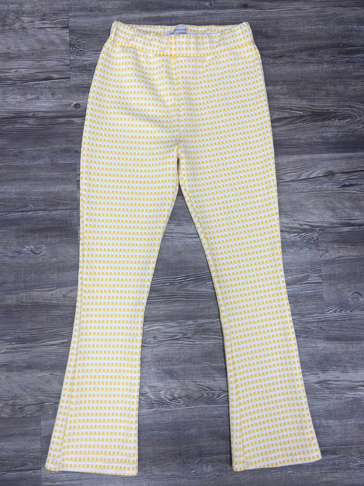 White & Yellow Pants Other Urban Outfitters, Size M