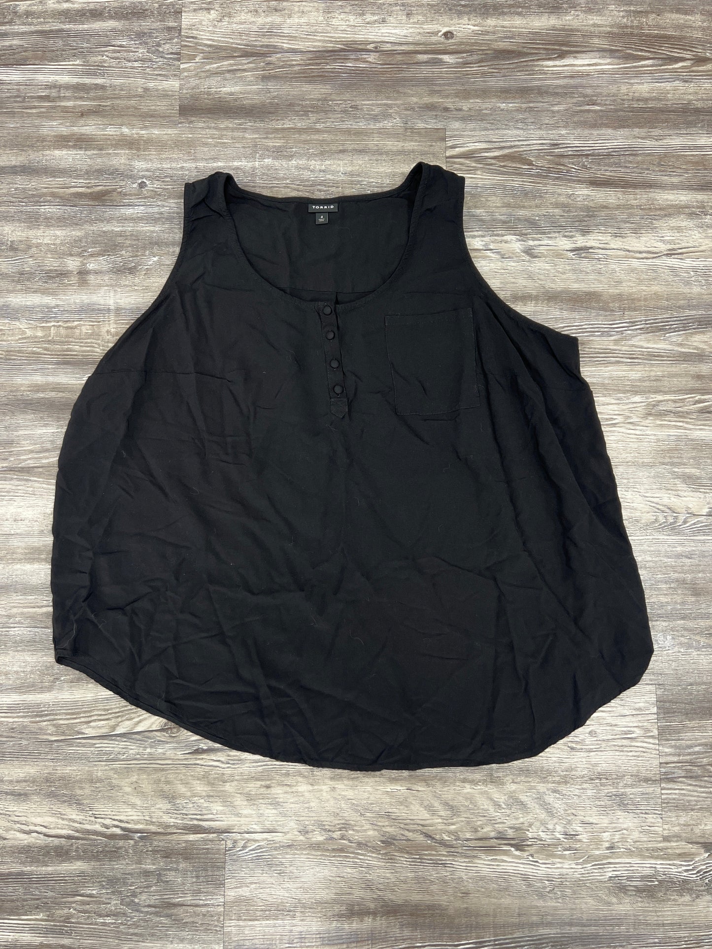 Black Top Sleeveless Torrid, Size 4x