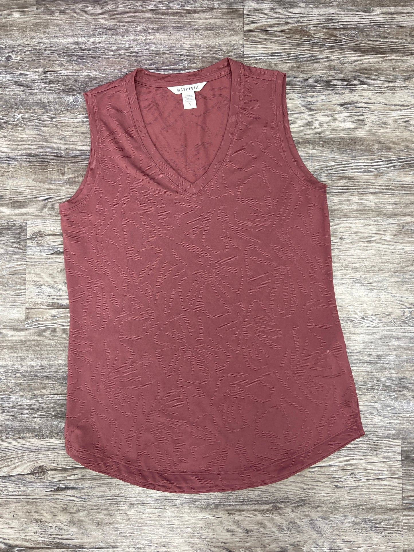 Pink Athletic Tank Top Athleta, Size S