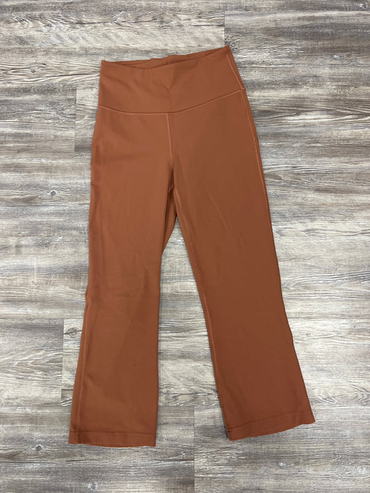 Athletic Pants By Lululemon In Brown, Size: 6