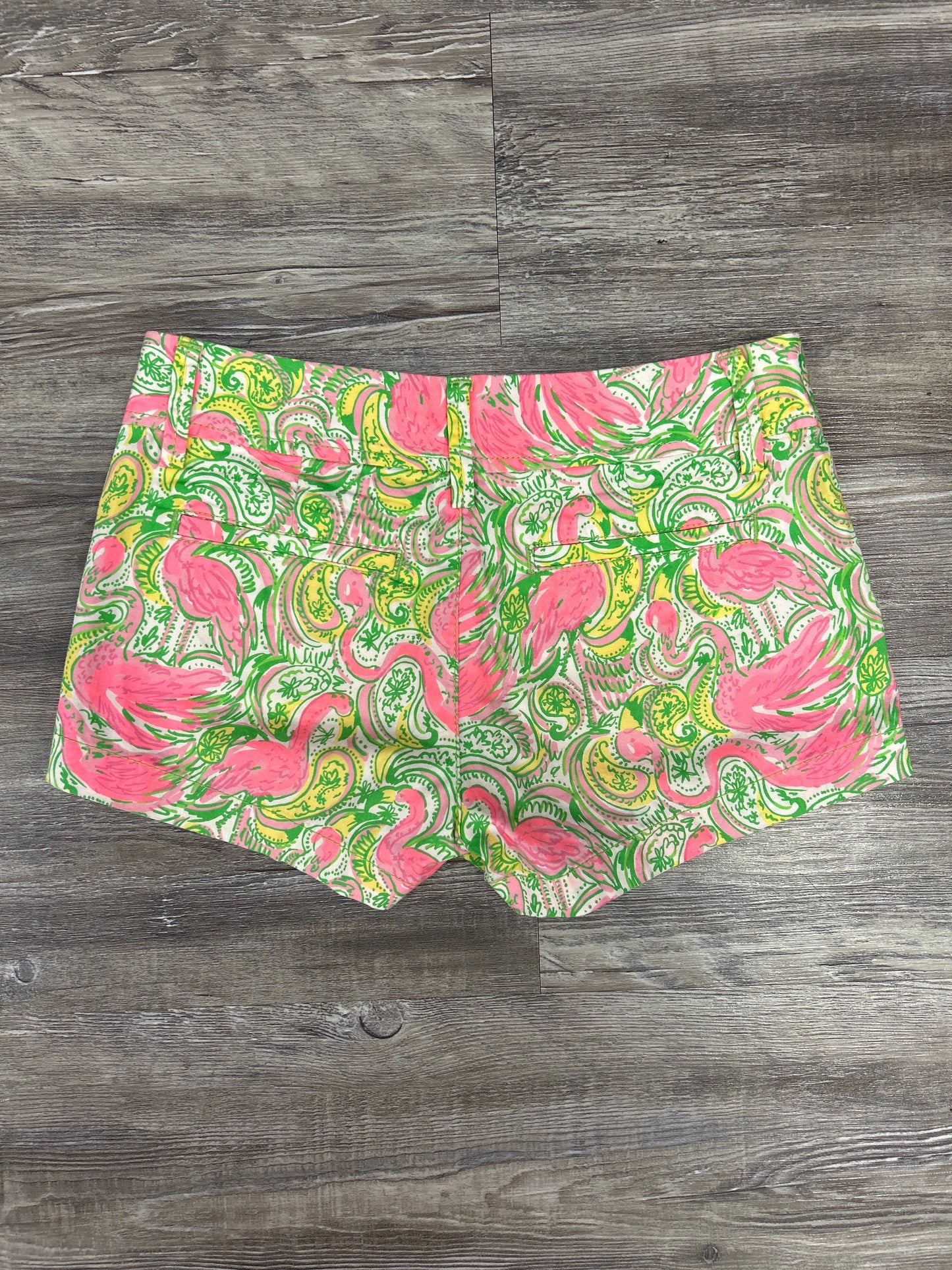 Shorts By Lilly Pulitzer In Green & Pink, Size: 00
