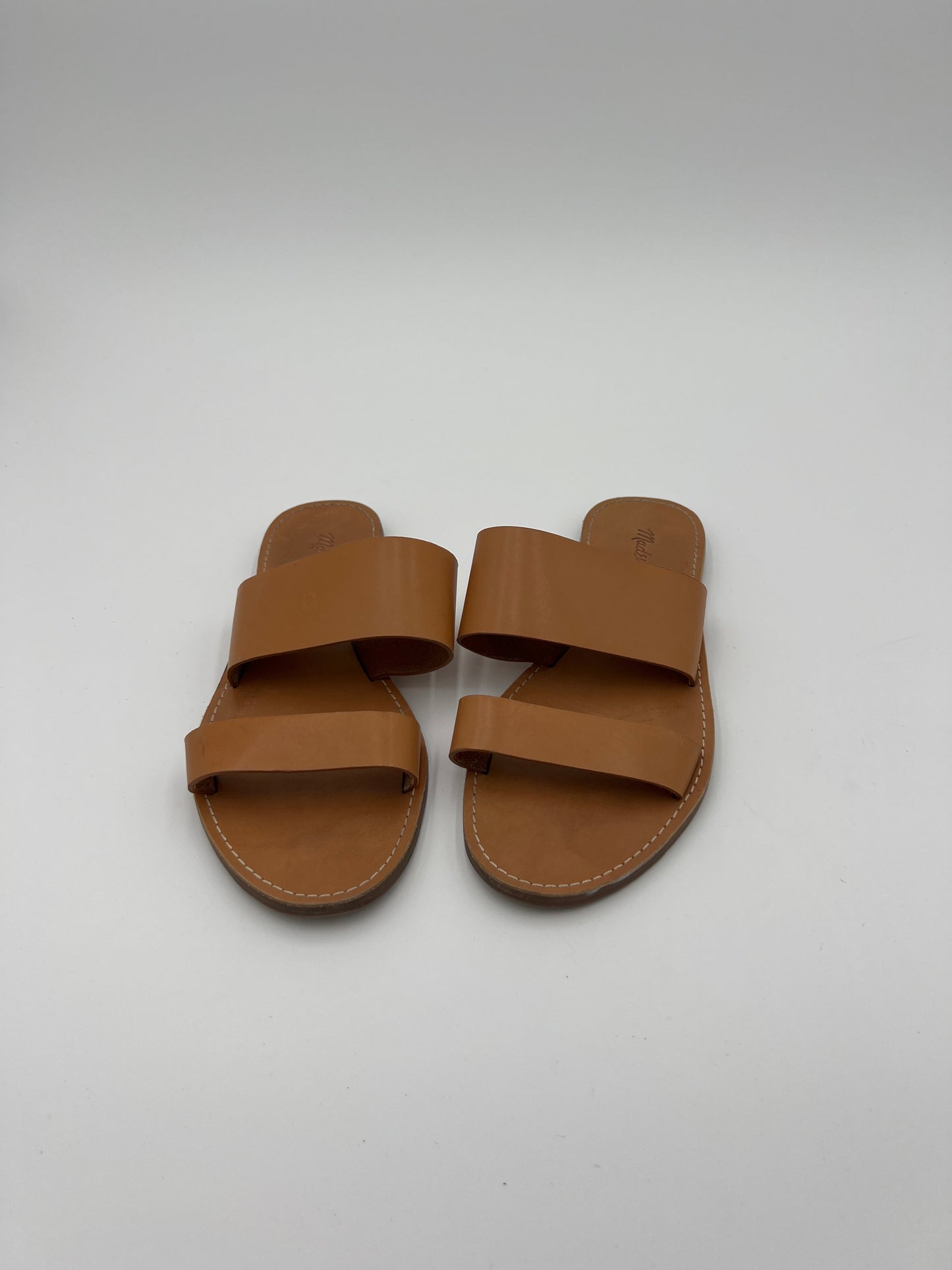 Sandals Flats By Madewell In Brown, Size: 9.5