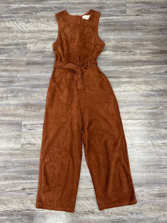 Jumpsuit By Anthropologie In Brown, Size: Xs