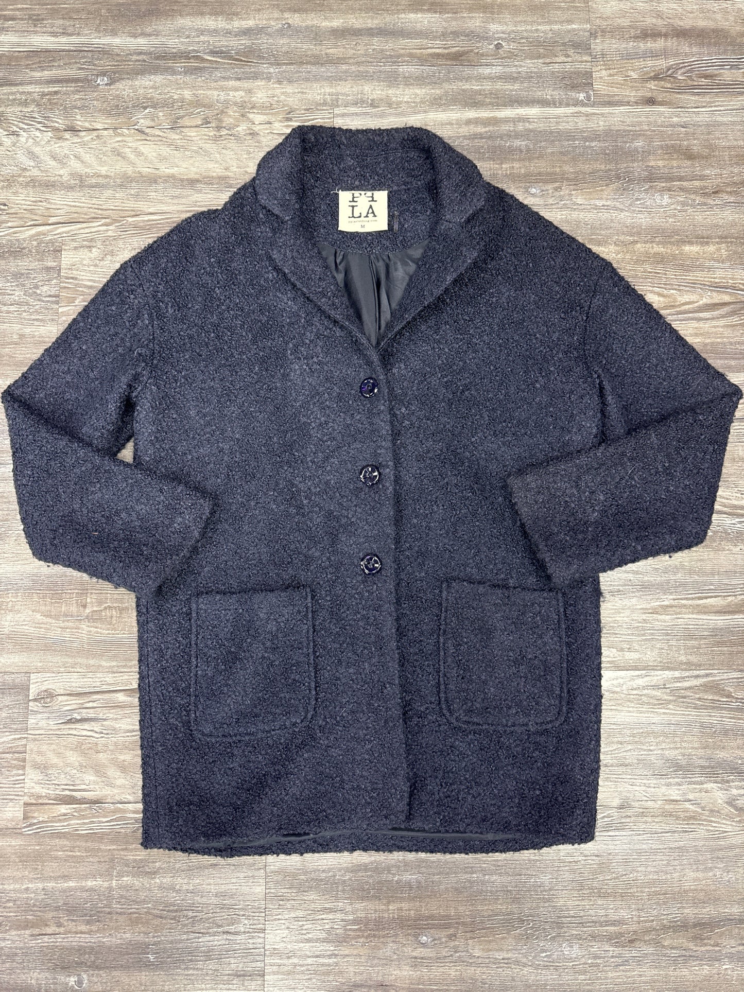 Coat Other By PPLA In Blue, Size: M