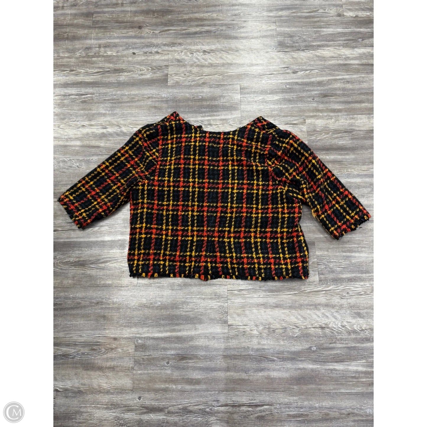 Jacket Other By A New Day In Red & Yellow, Size: 4x